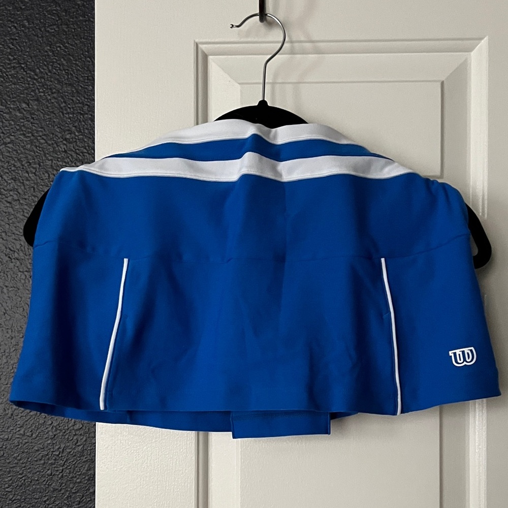 Wilson Royal Blue and White Sports Skirt
